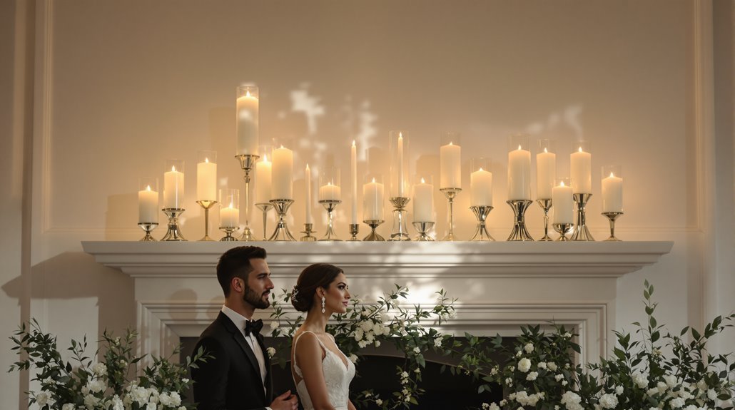 candlelight promotes relaxation and safety