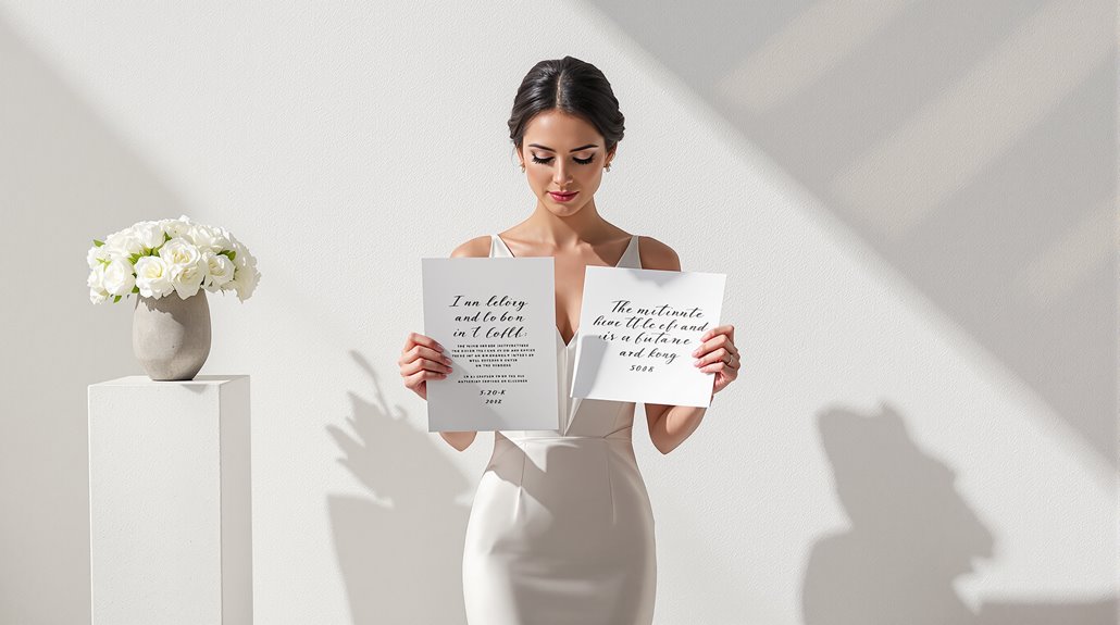 consistent fonts reinforce credibility