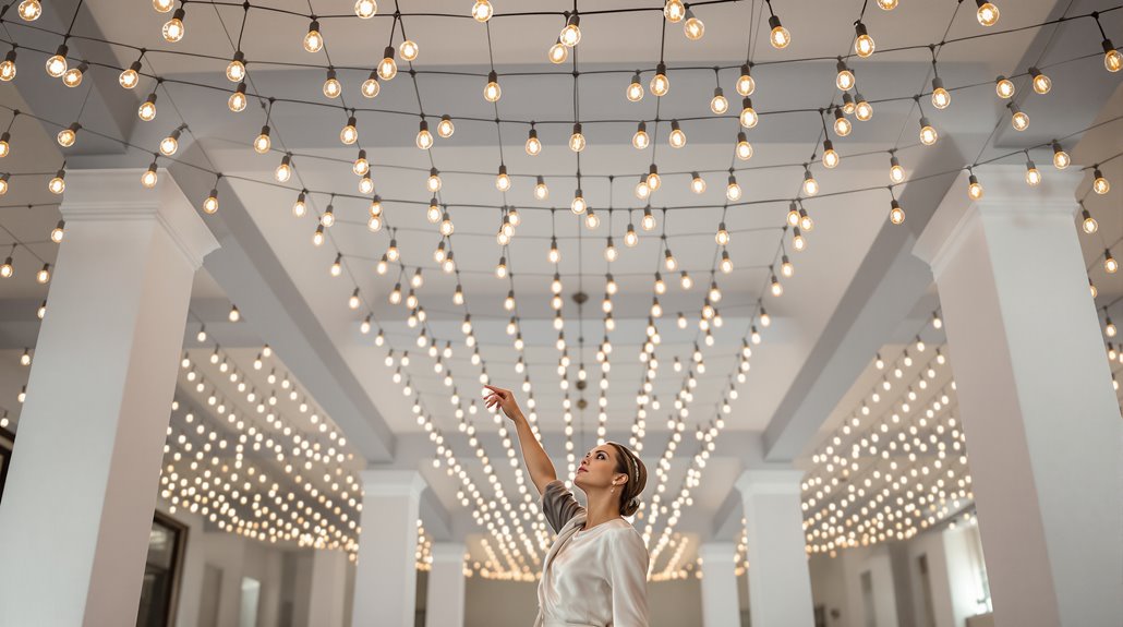 efficient versatile wedding lighting