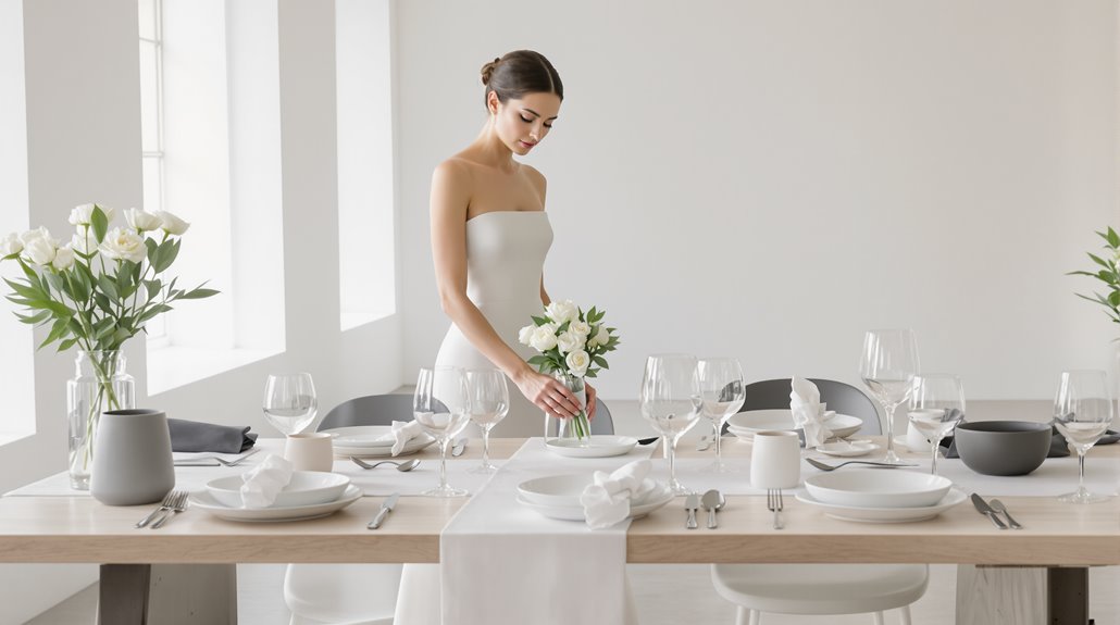 elegant non porcelain tableware