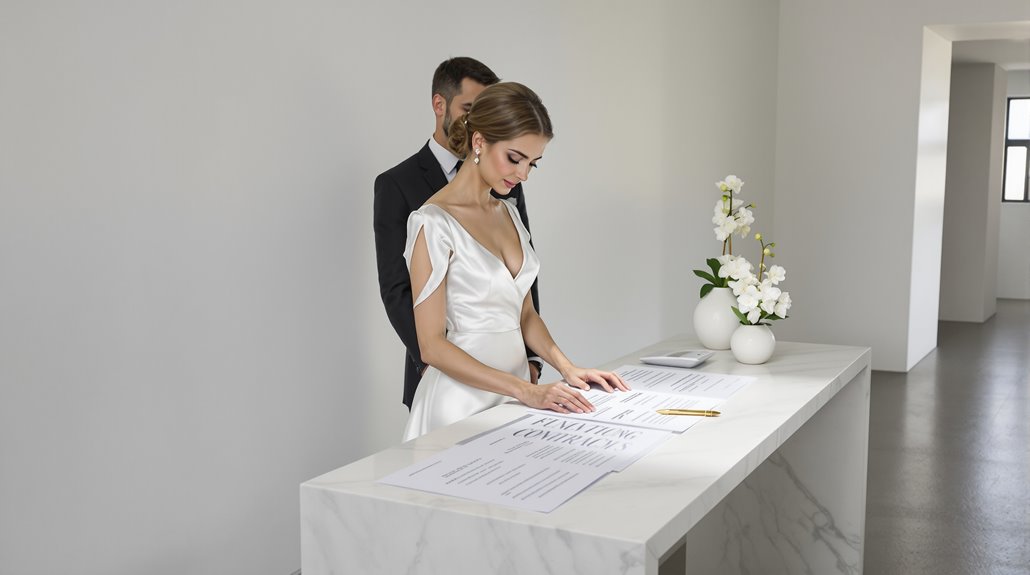 estate wedding cost considerations