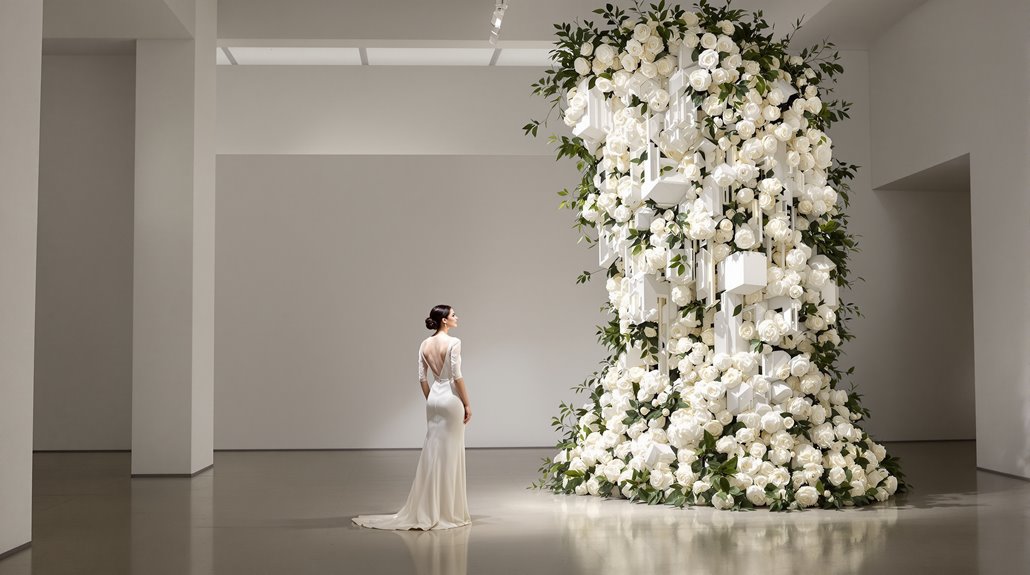 flowers dominate wedding budgets