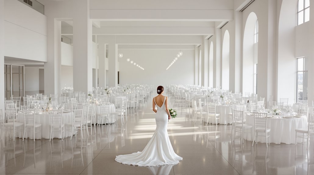 guest count determines wedding budget