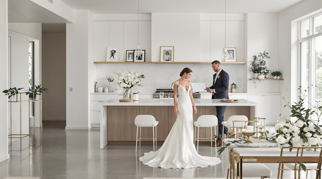 hosting wedding at parents