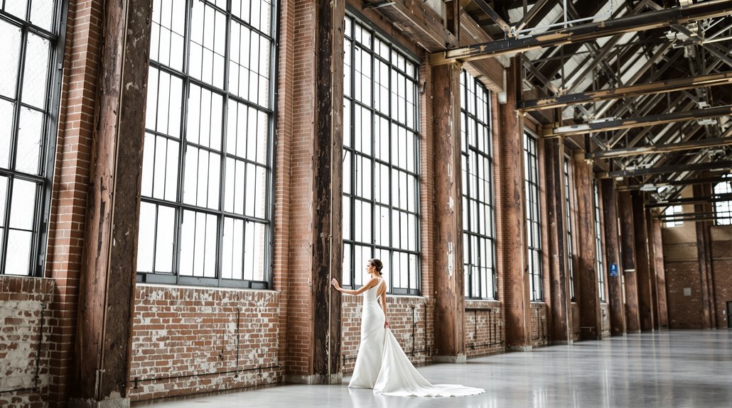 industrial elegance with natural light