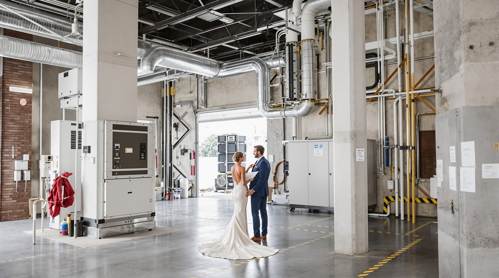 industrial venue infrastructure costs