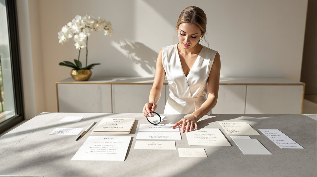 invitation accuracy and timing