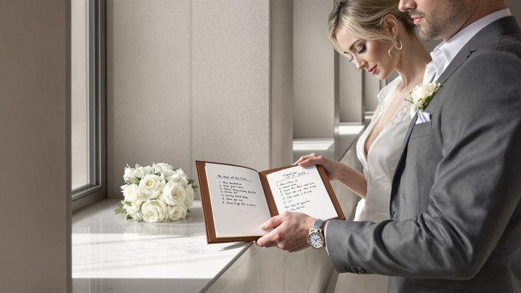 key wedding timeline moments