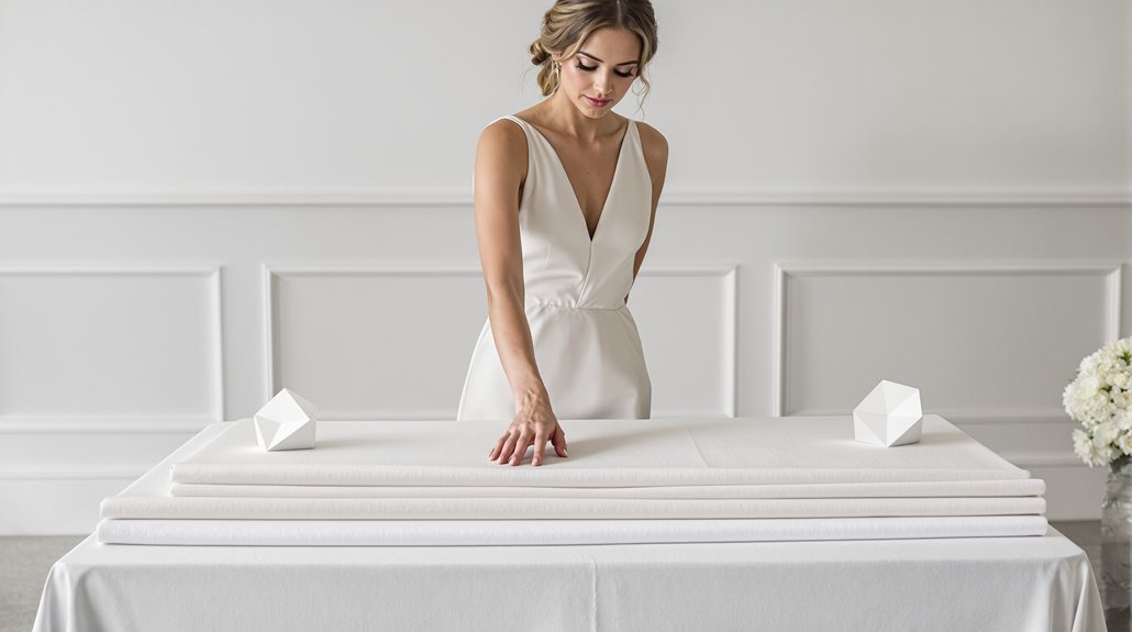 linen details enhance ambiance