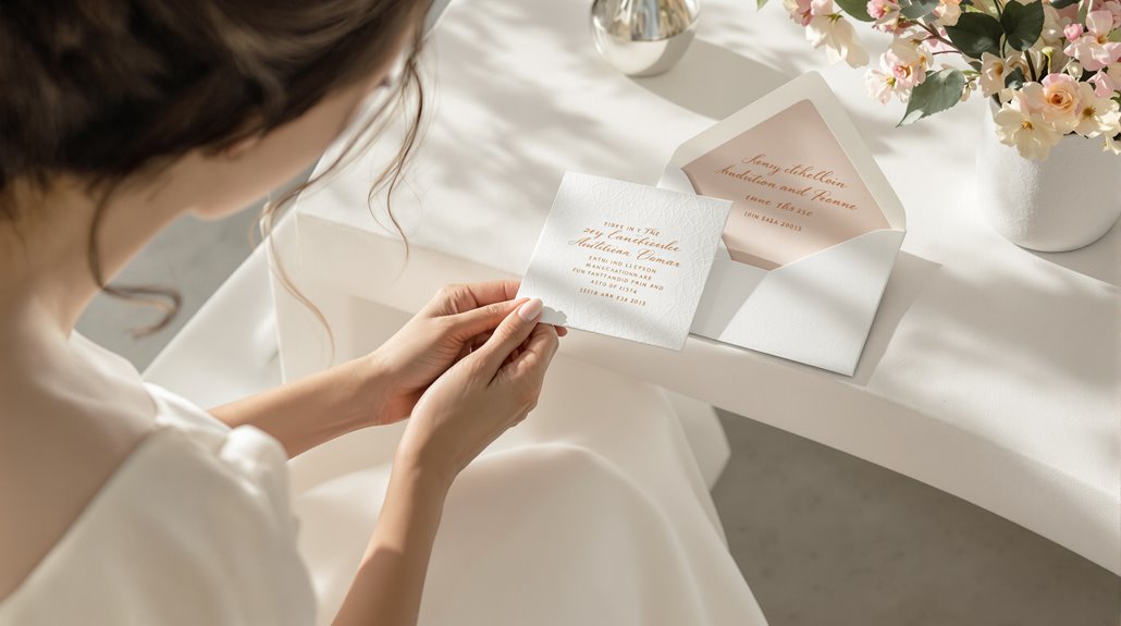 matching wedding textures