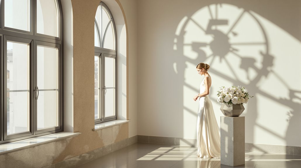 optimal sunset wedding timing