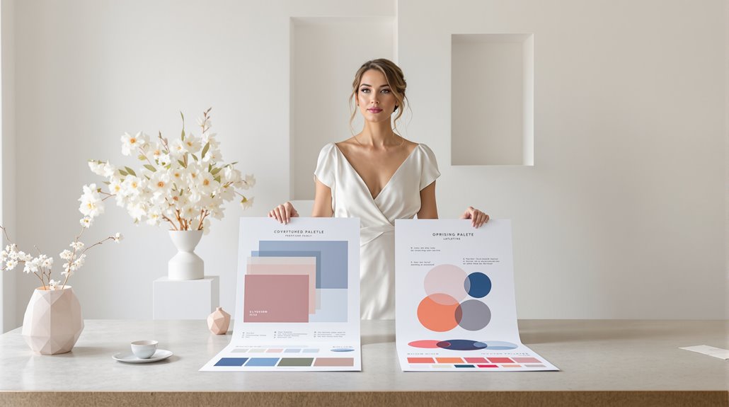 select palettes based on context