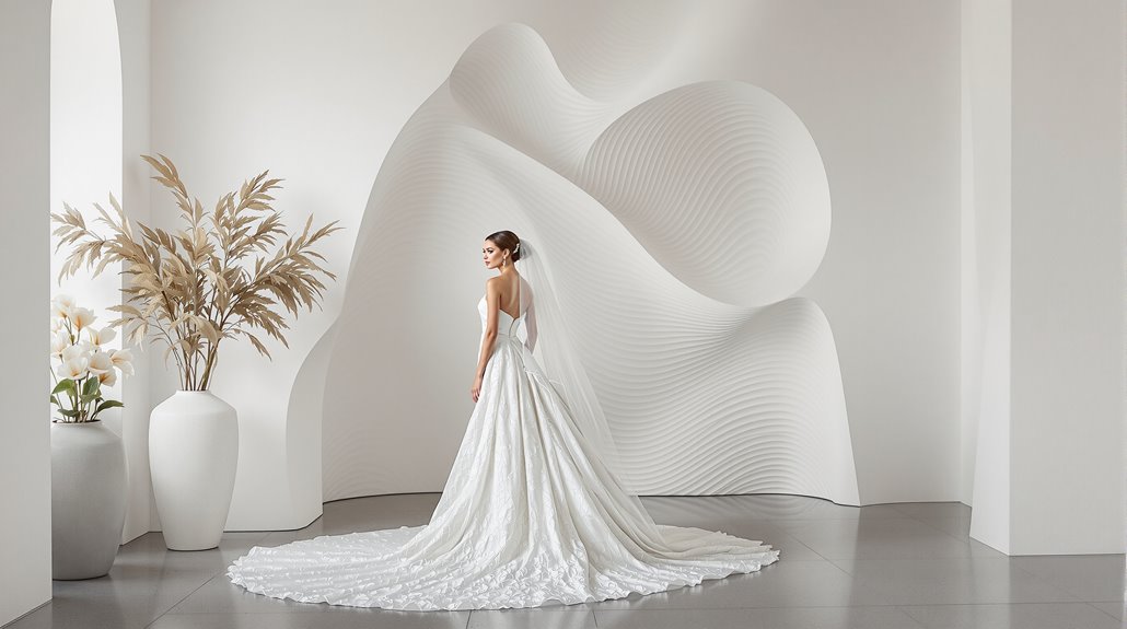 textures define elegant weddings