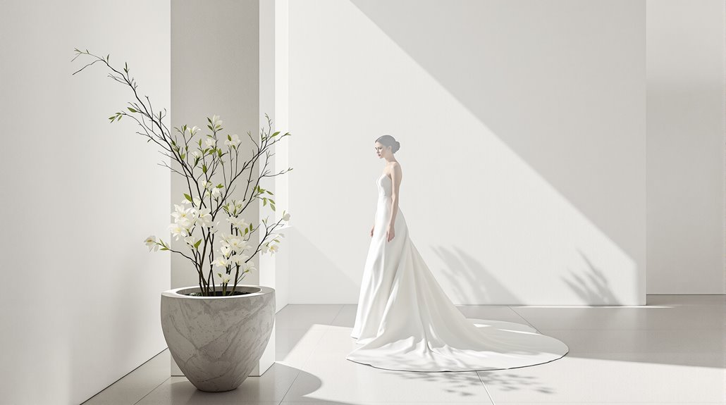 wedding dress as visual language