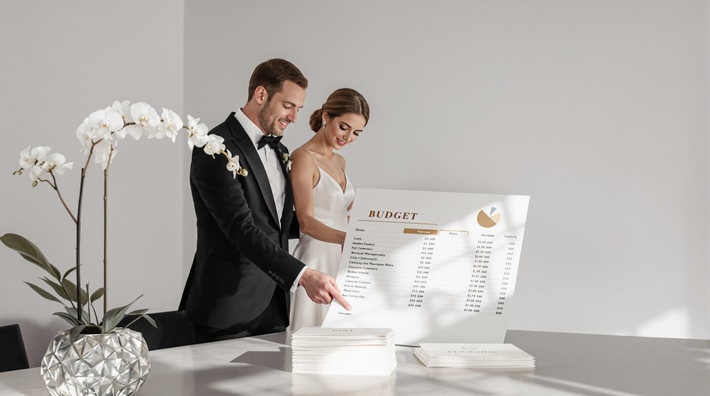 wedding expenses breakdown