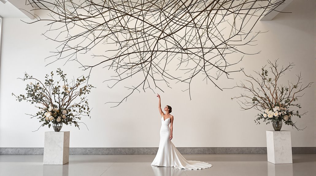 winter branch floral designs